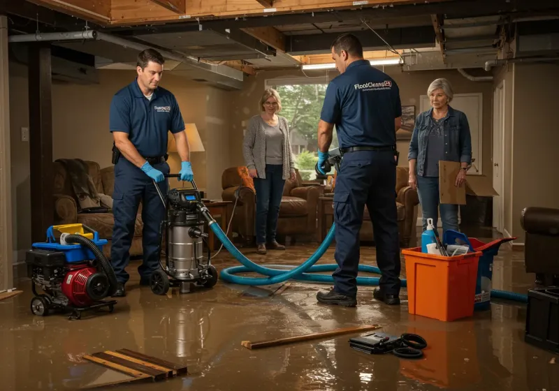 Basement Water Extraction and Removal Techniques process in Coal Run Village, KY